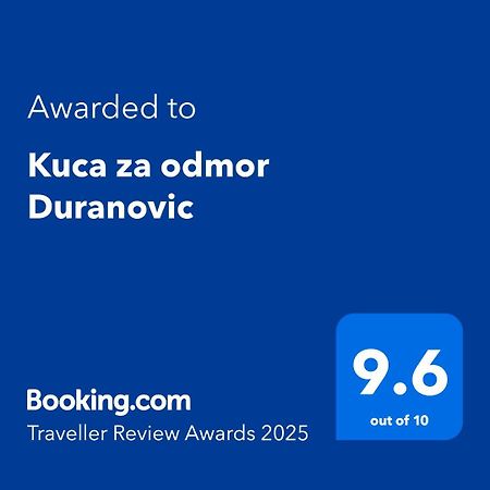 Apartamento Kuca Za Odmor Duranovic Kladovo Exterior foto